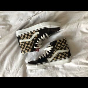 Vans checkered Sk8-Hi